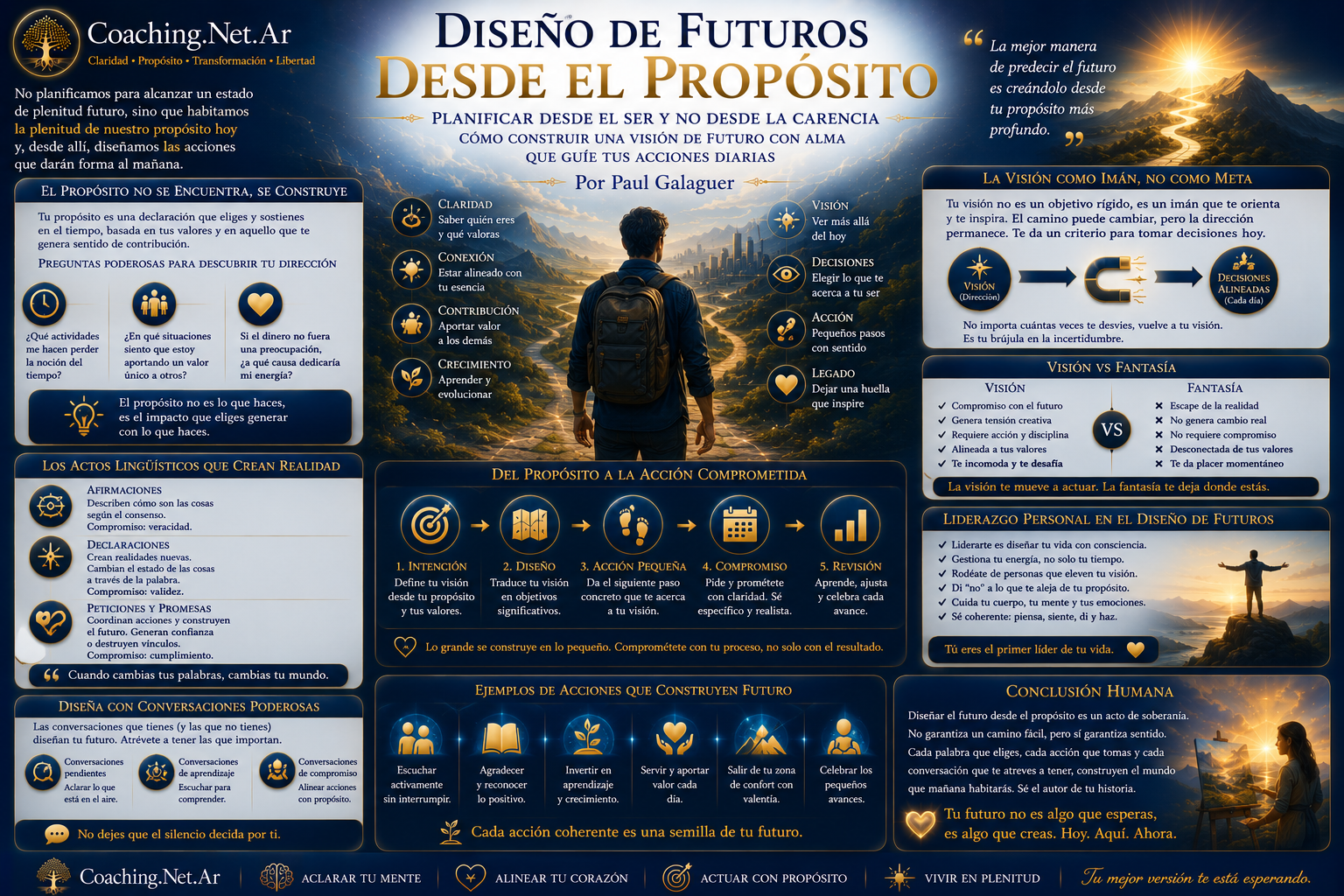 Dise&ntilde;o de Futuros desde el Prop&oacute;sito | Coaching