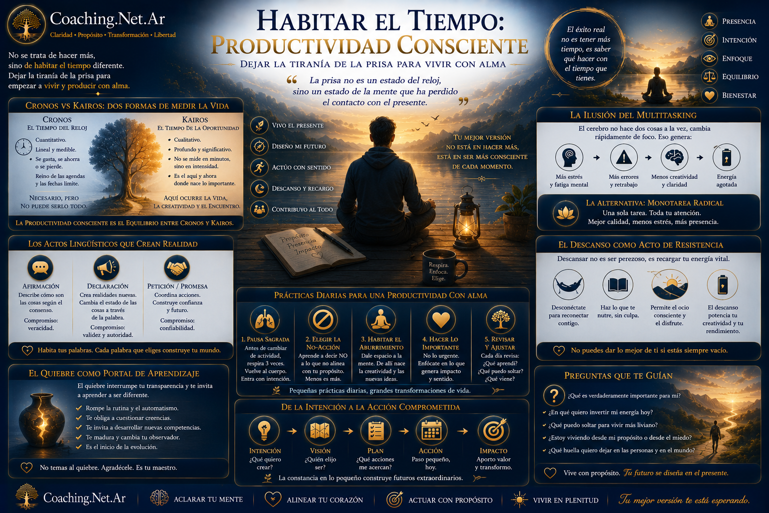 Habitar el Tiempo: Productividad Consciente | Coaching